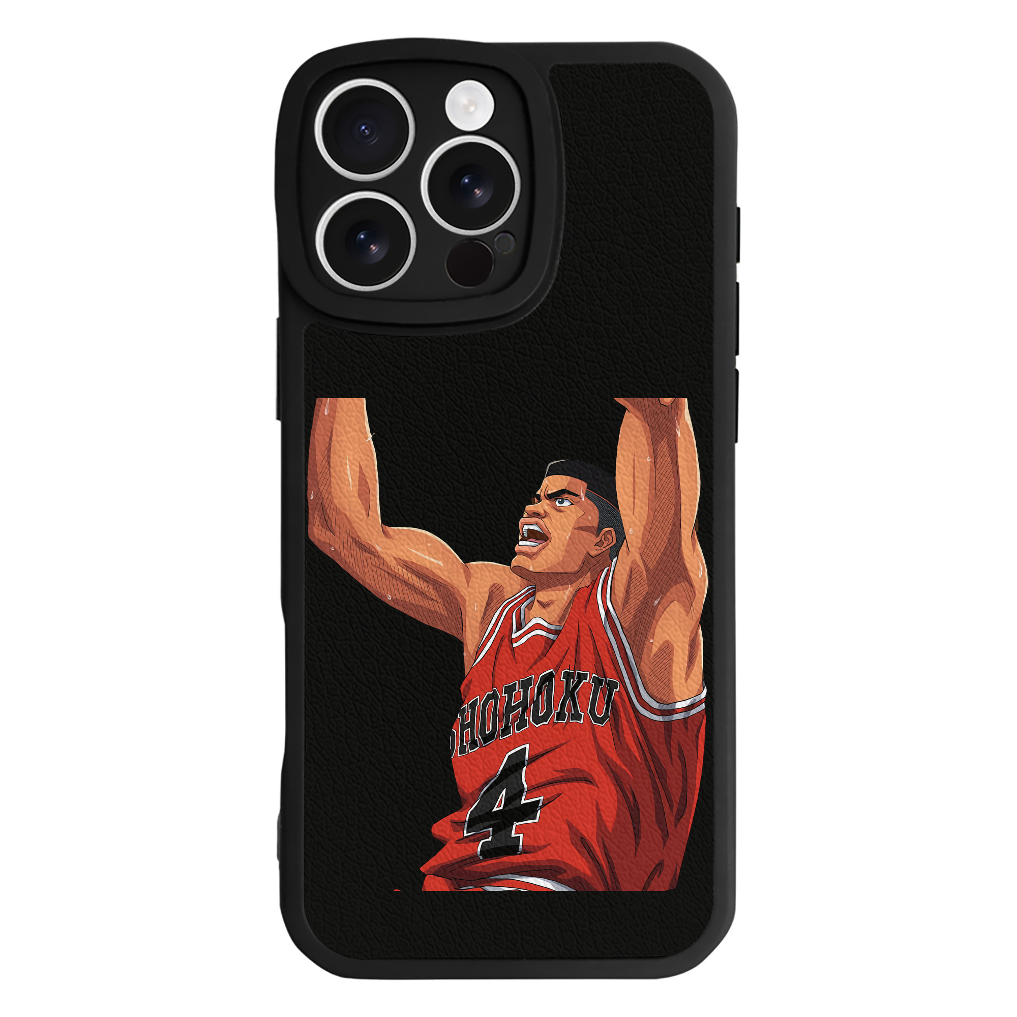 （画像用） SLAM DUNK／スラムダンク 【iPhone 16シリーズ対応】シリコンスマホケース（レザー調） 材質：シリコン